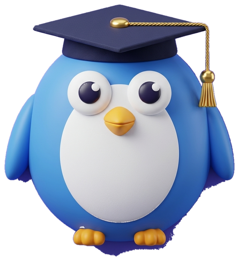 Diddy, the Math Gate math penguin